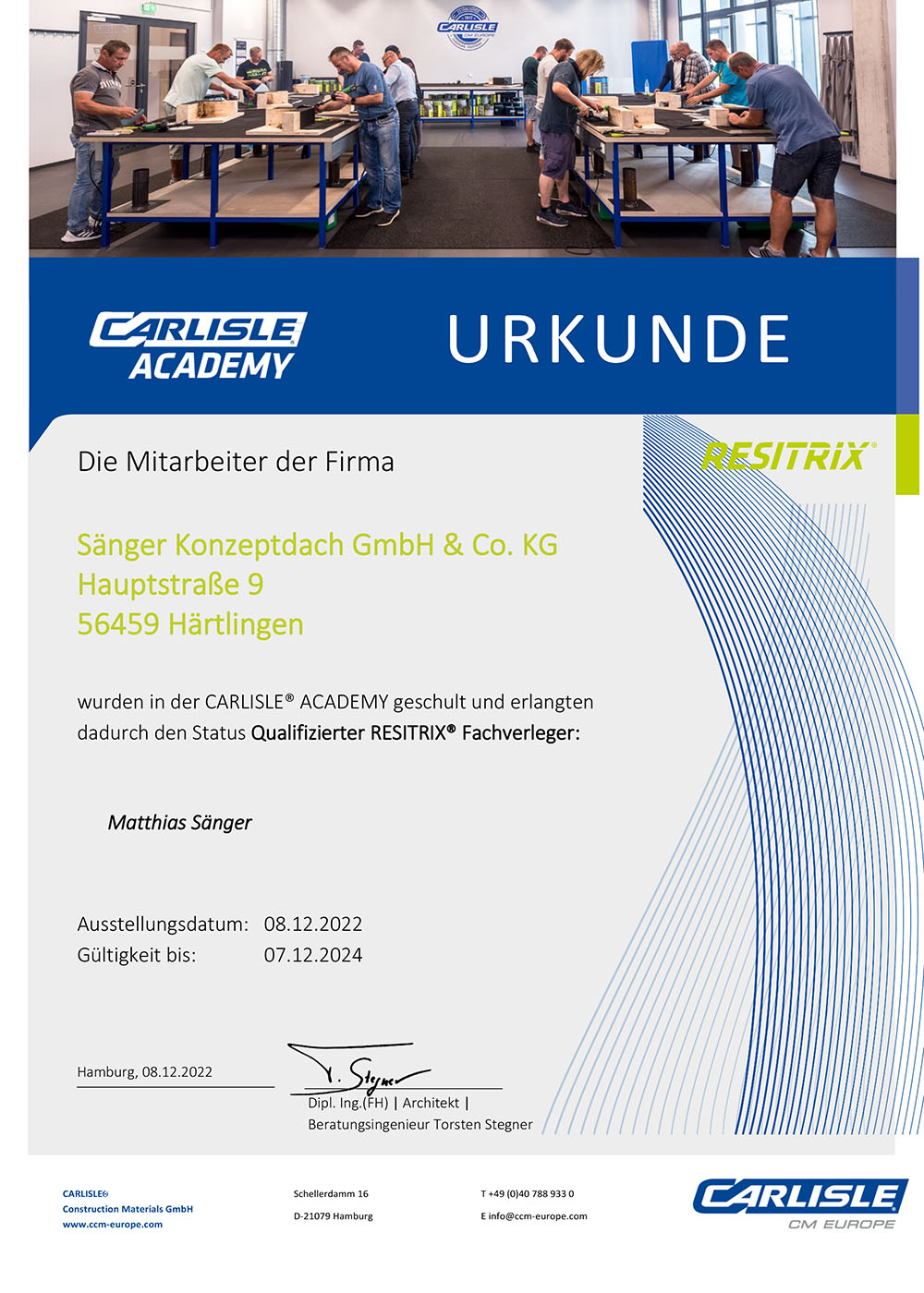 Saenger_Zertifikat_Stehfalz_1000x1400px